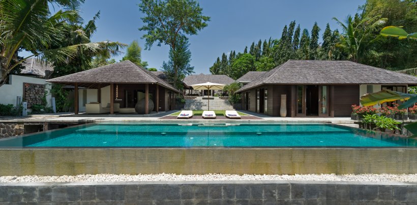 Villa Mata Air, View from the Pool