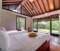 Villa Samadhana, Chambre avec lits jumeaux