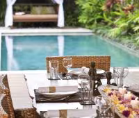 Villa Songket, Dîner en plein air