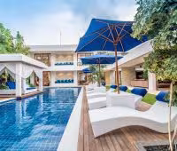 Villa Freedom, terrasse de la piscine
