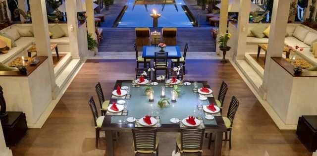 Villa Mandalay, Dining Table